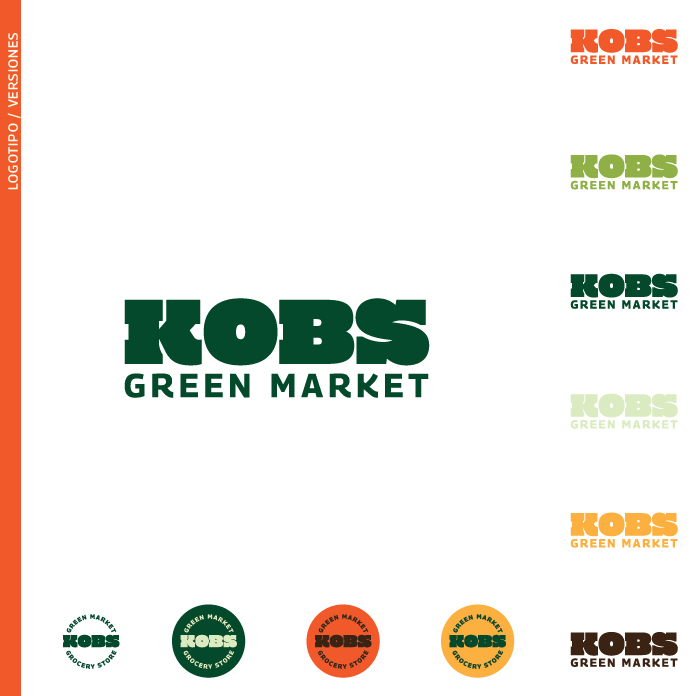 Creación de marca para KOBS Green Market