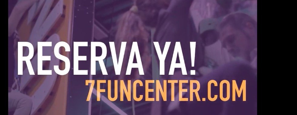 Animación gráfica audiovisual para reapertura 2020 de Centros 7Fun!