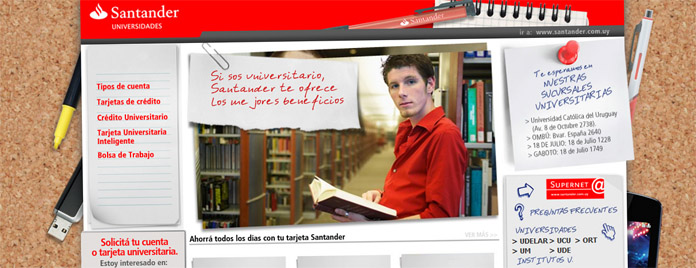 Sitio Santander Universidades