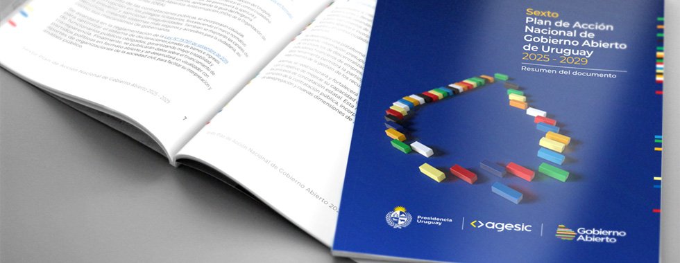 Diseño 6to Plan de Acción Nacional de Gobierno Abierto para AGESIC
