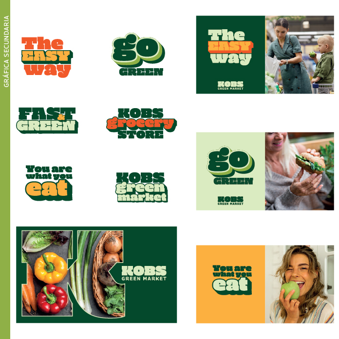 Creación de marca para KOBS Green Market